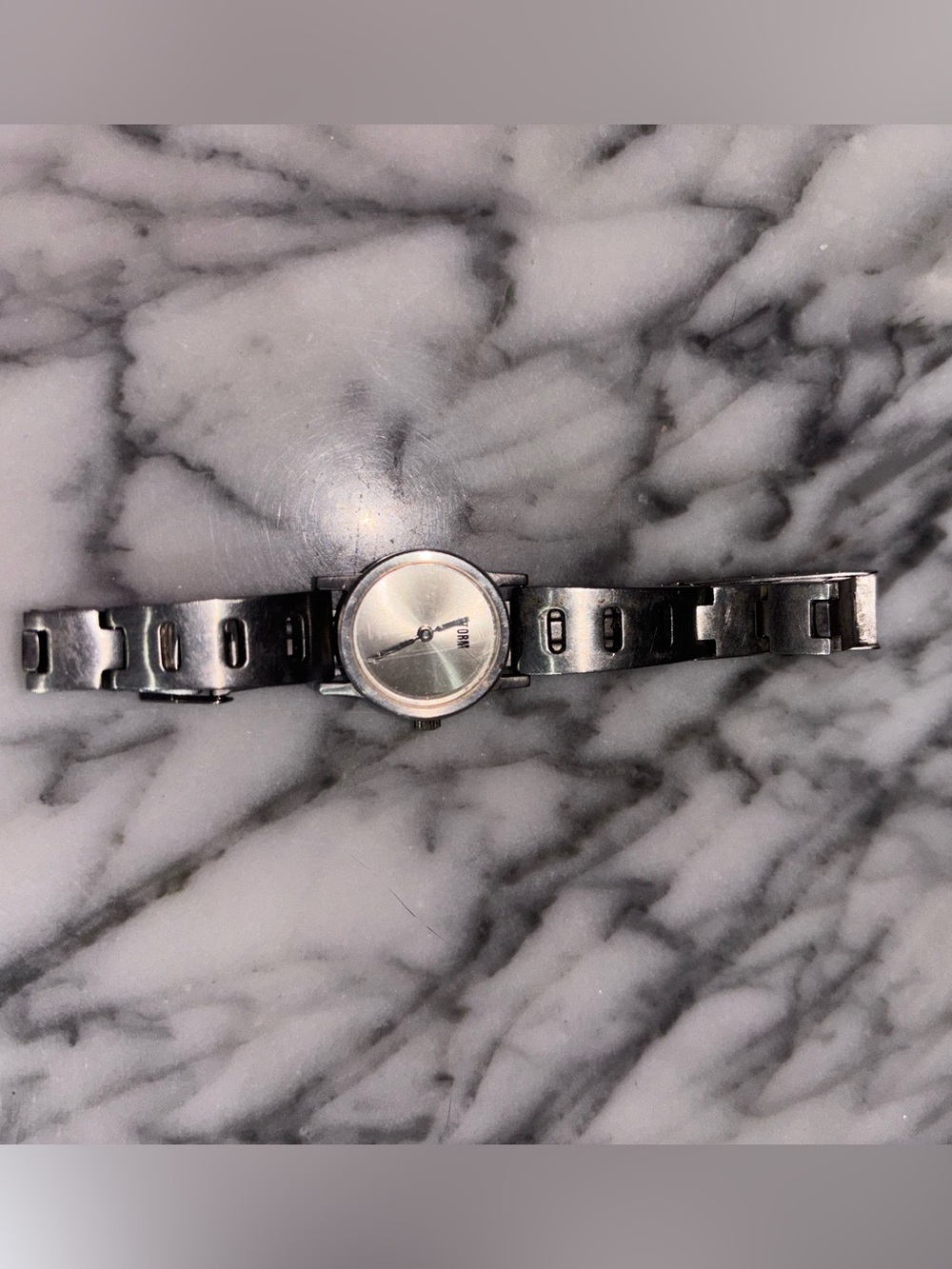 Storm London Silver Stainless Steel Minimalist Y2K Watch